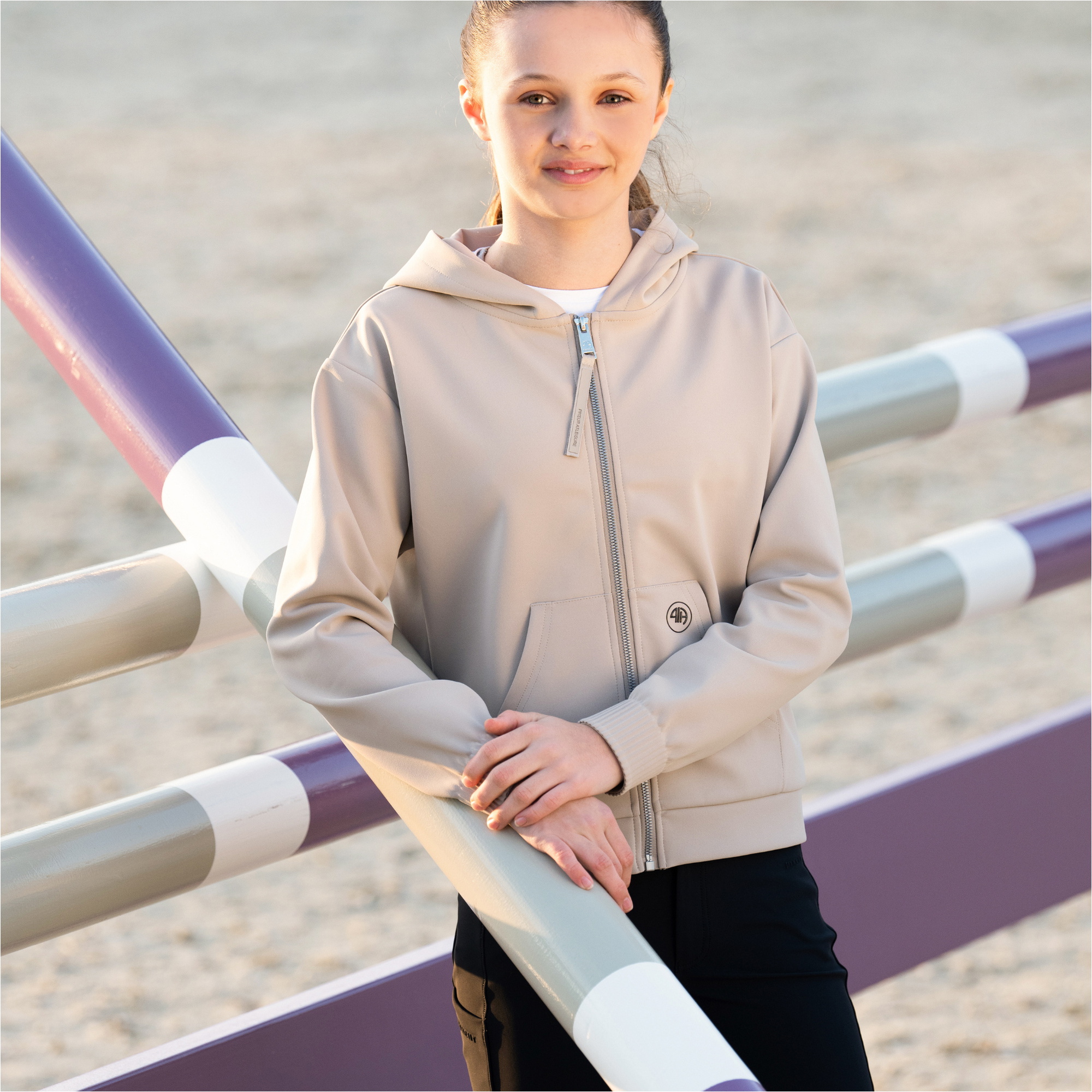 2025 Pikeur Damen Pikeur Hoody Jacke 828200 292 050 - Almond